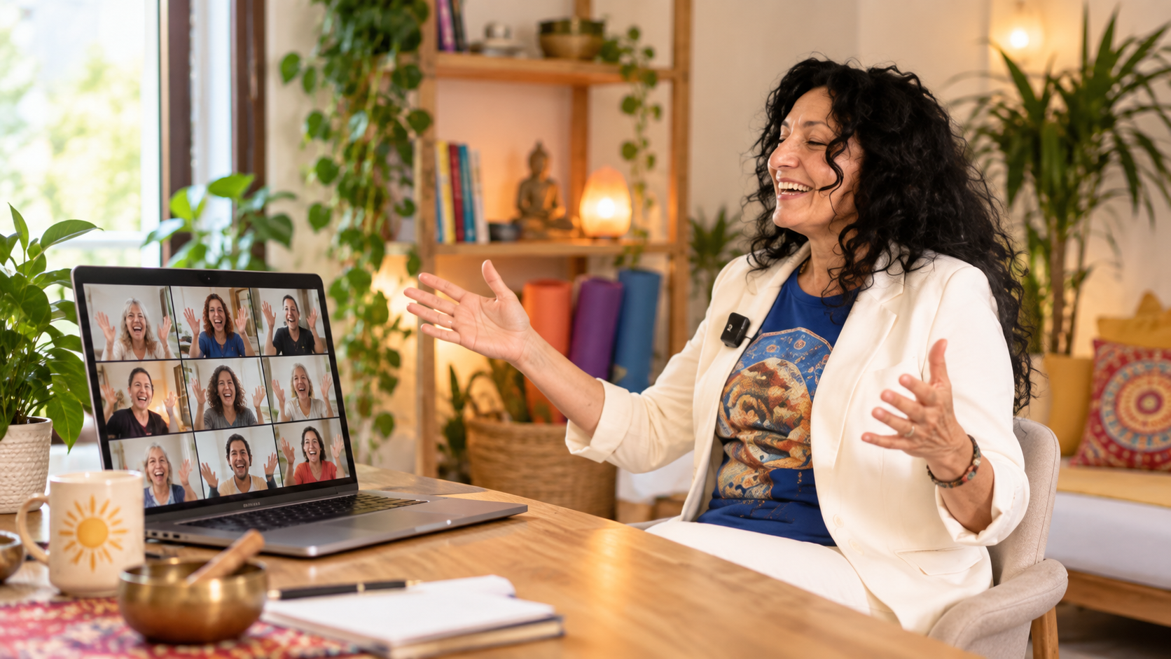 Yoga della Risata online con Stefania Nesi